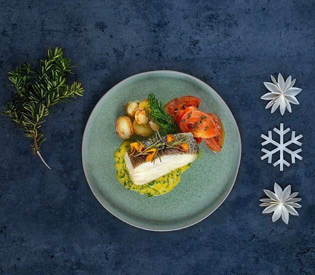 Norwegian clipfish with christmas spices