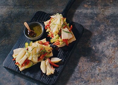 Norwegian Clipfish toast