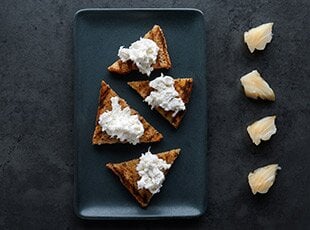 Baccalà mantecato with Norwegian stockfish